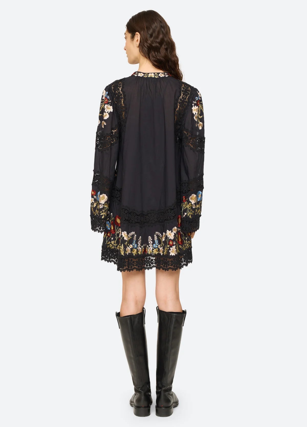 Ruwa Mini Dress - Black