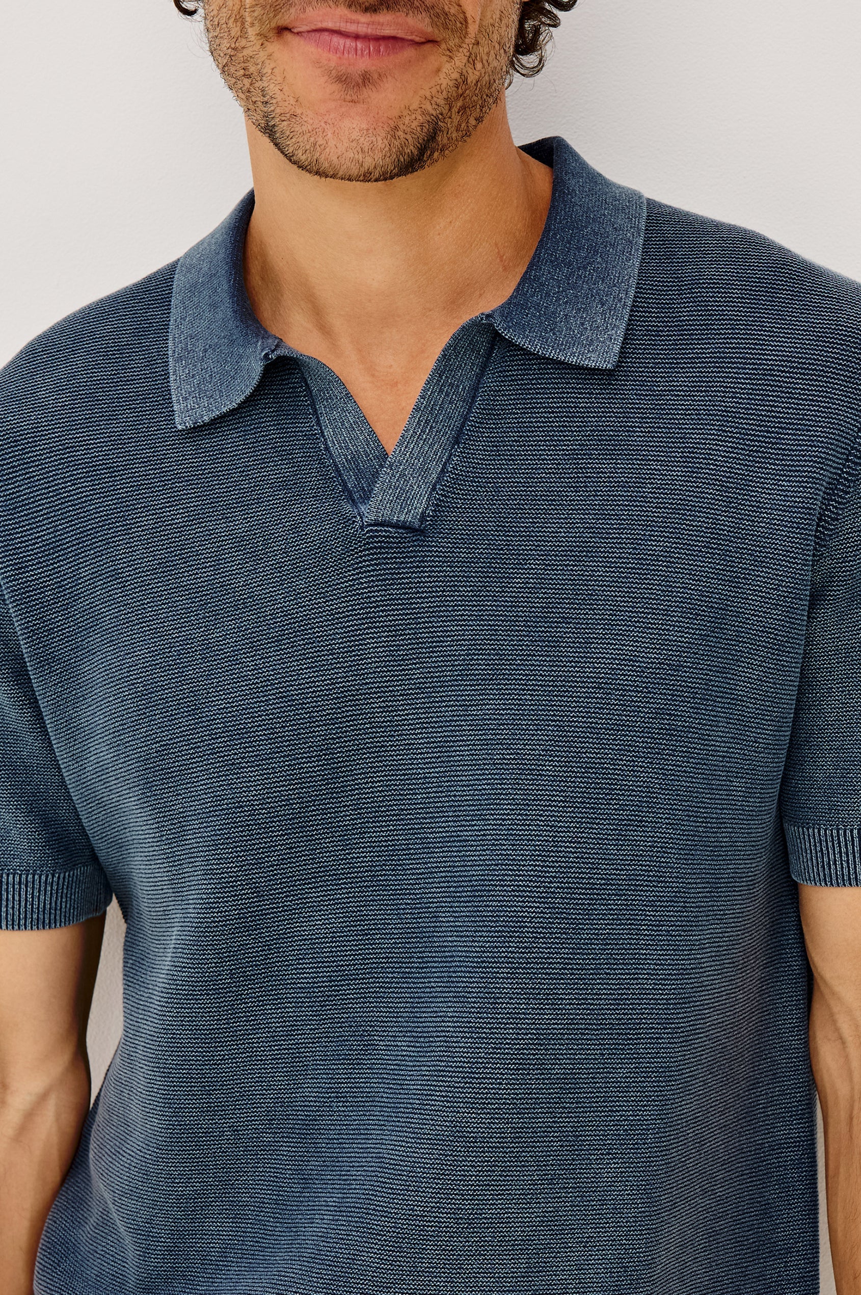 Baker Polo Shirt - Sunwashed Navy