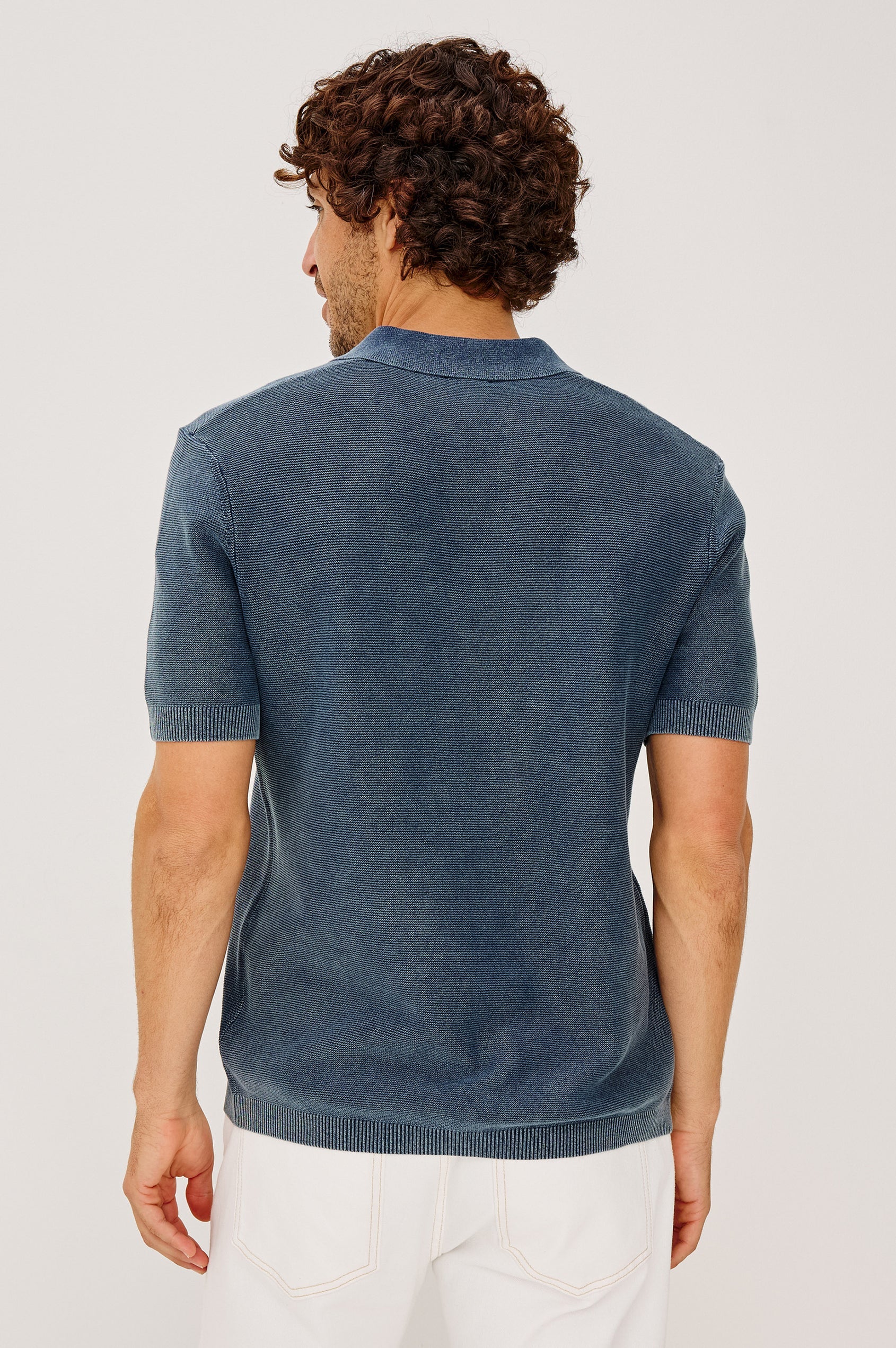 Baker Polo Shirt - Sunwashed Navy