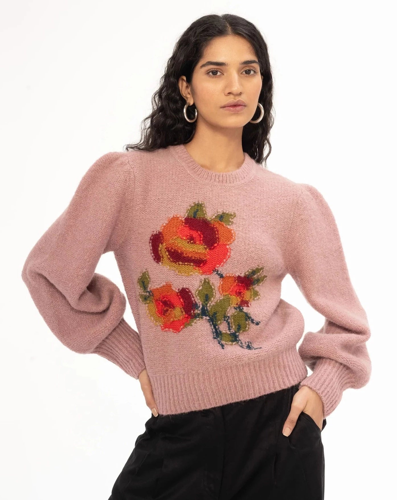 Rosie Hand Knit Crew