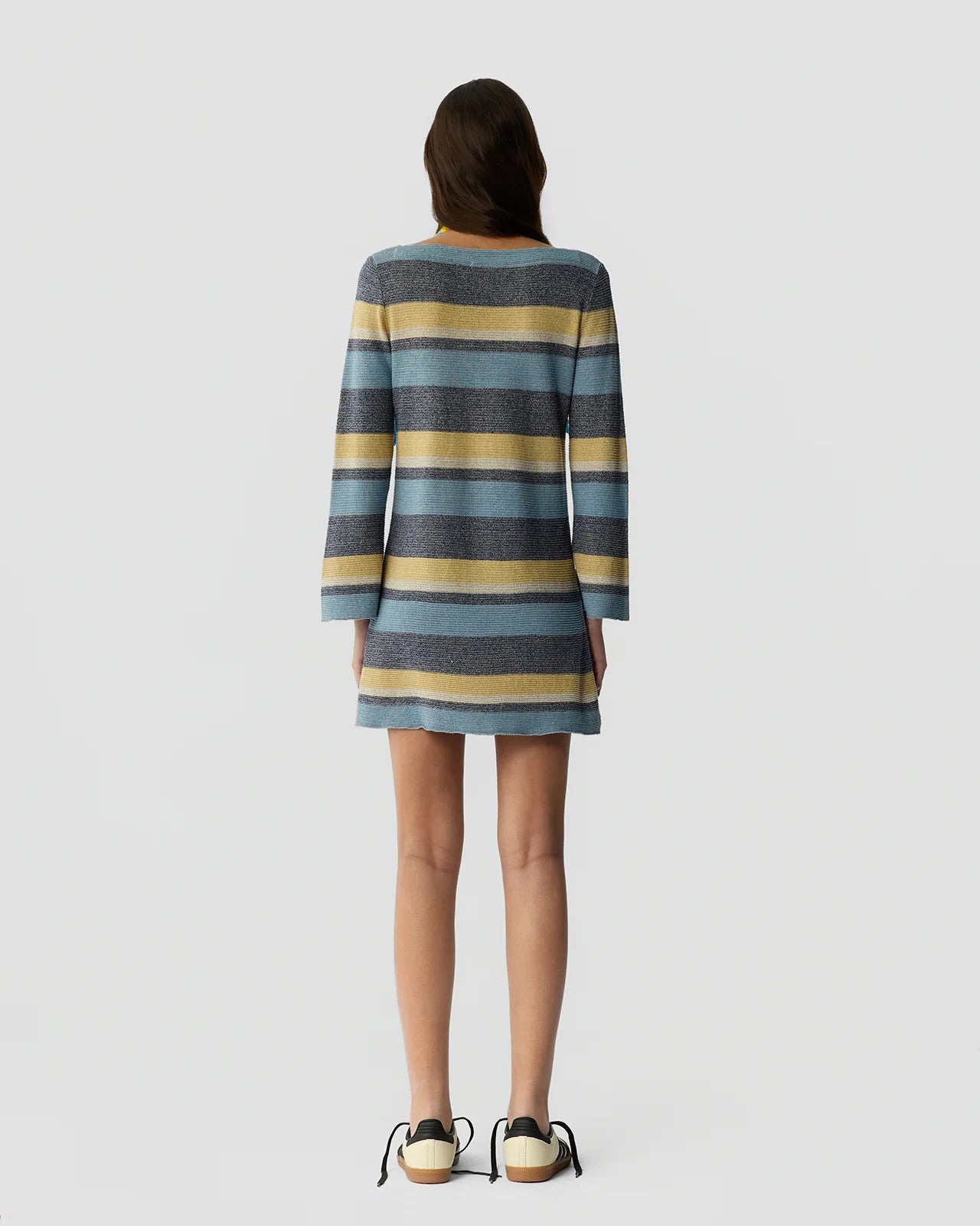 Bayside Mini Dress - Navy Combo