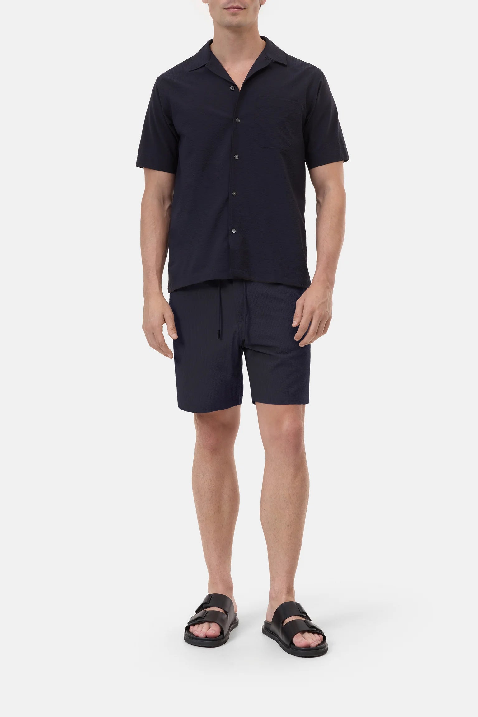 Drawstring Shorts - Dark Night