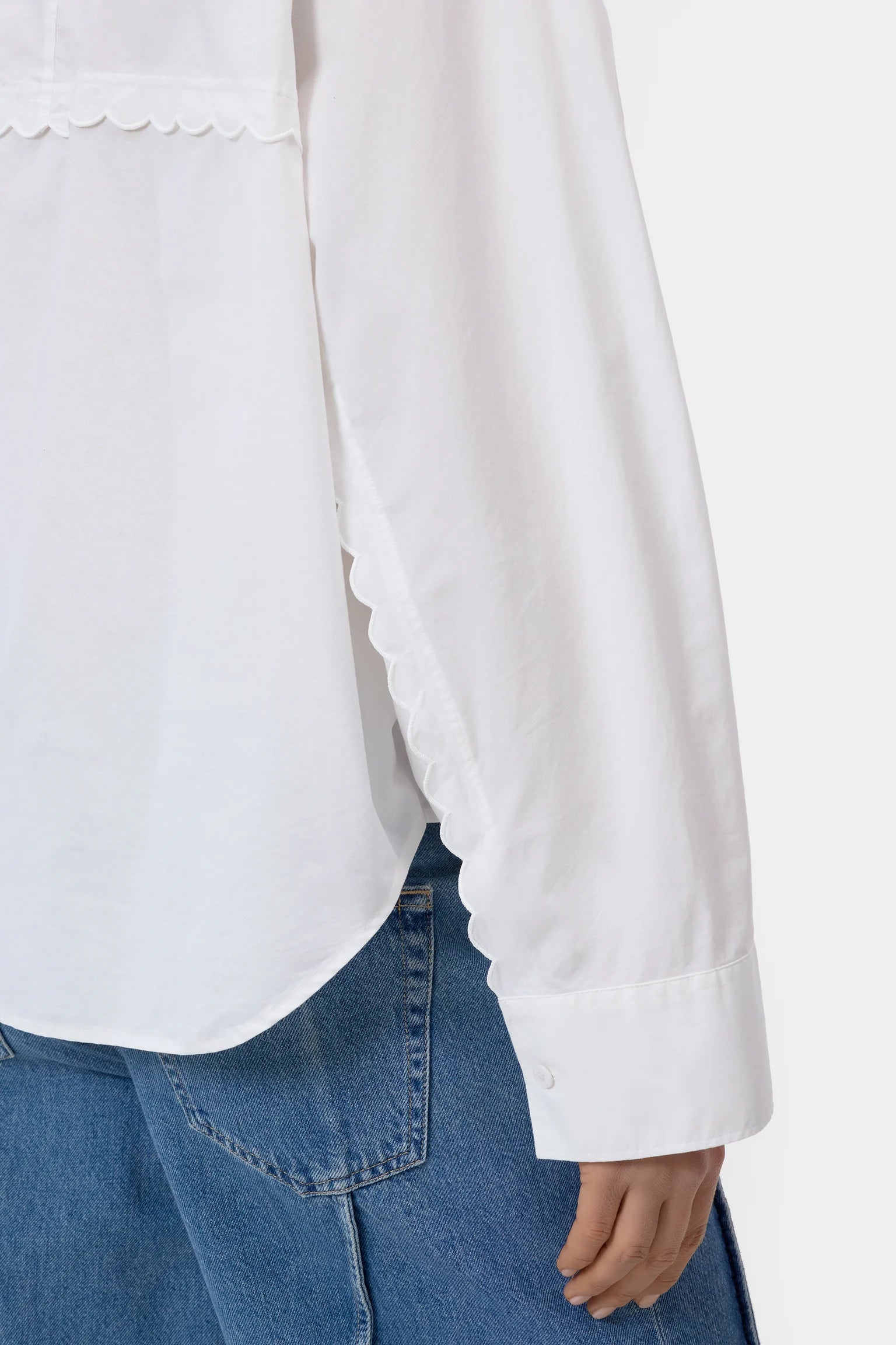 Embroidered Shirt - White