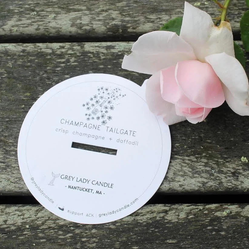 Grey Lady Candle - Champagne Tailgate