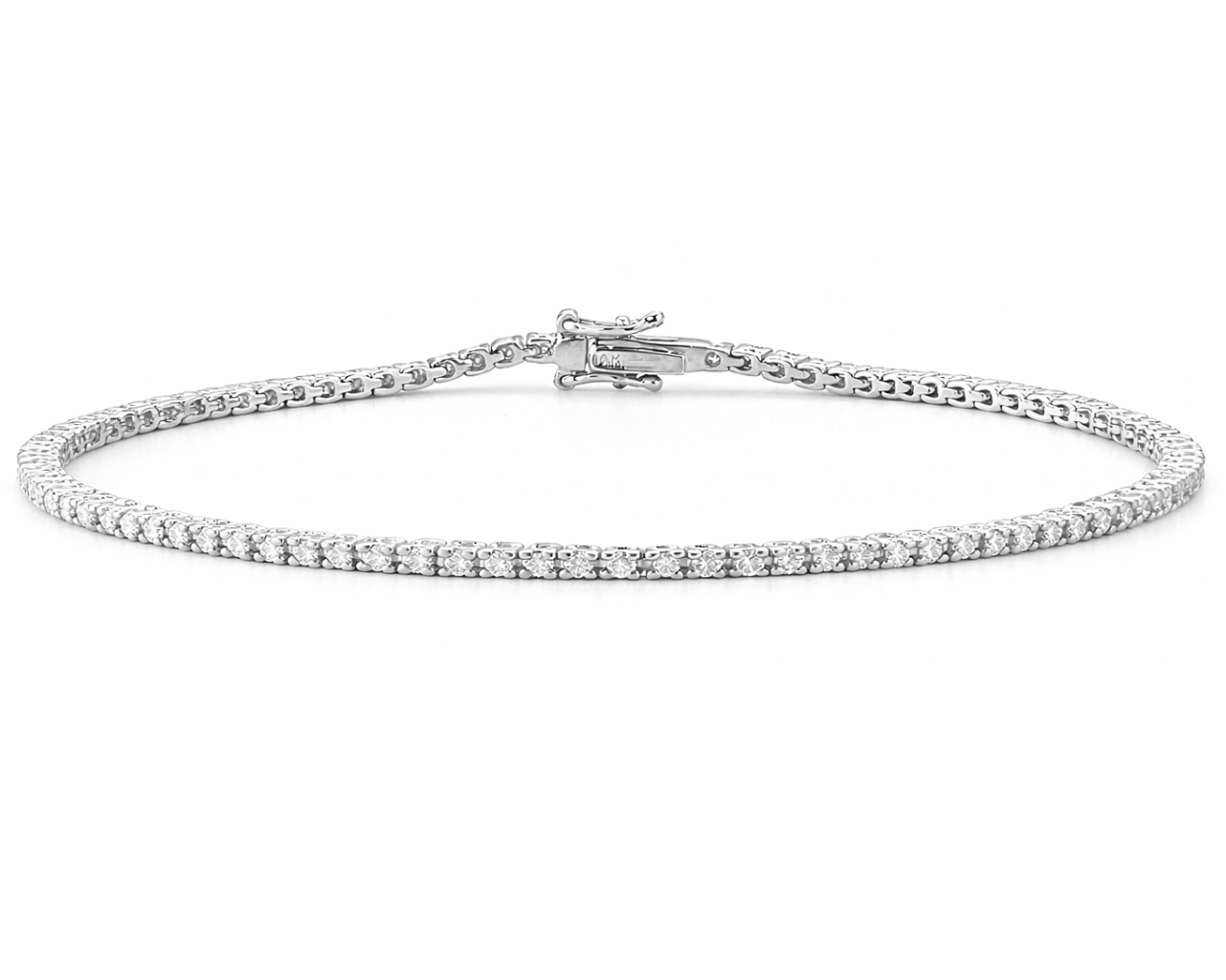 1CTW Diamond Tennis Bracelet