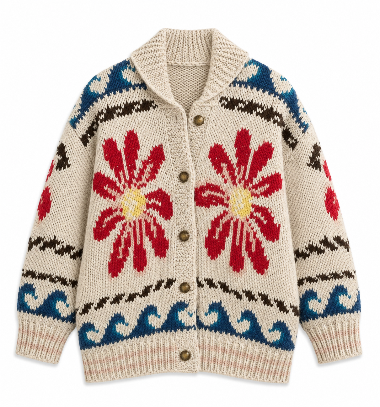 Sloane Cardigan - Harbor Bloom