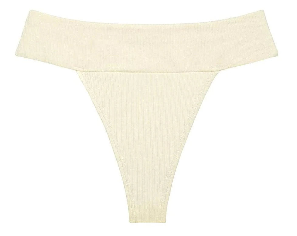 Cream Rib Tamarindo Bikini Bottom