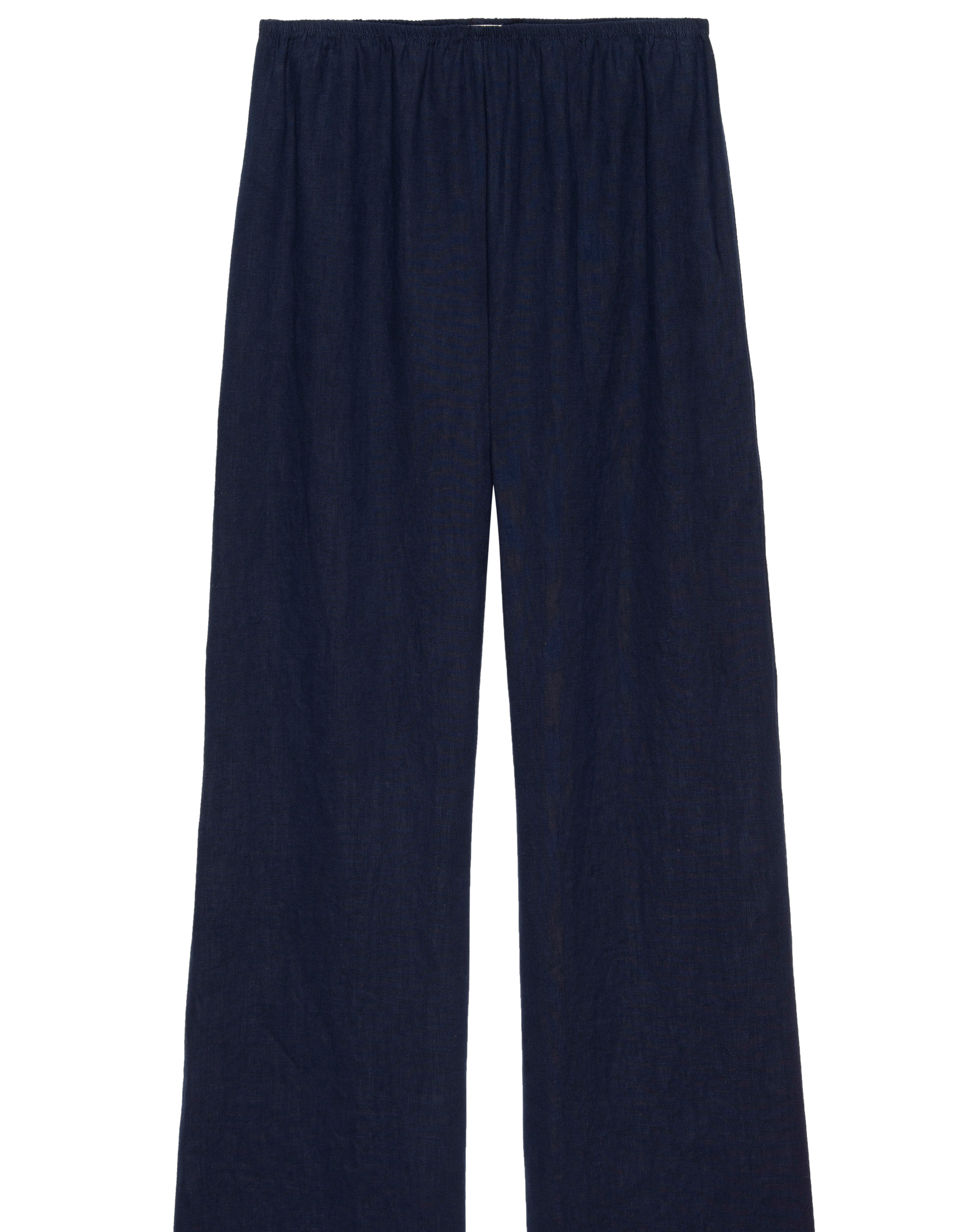 The Linen Simple Pant - Navy