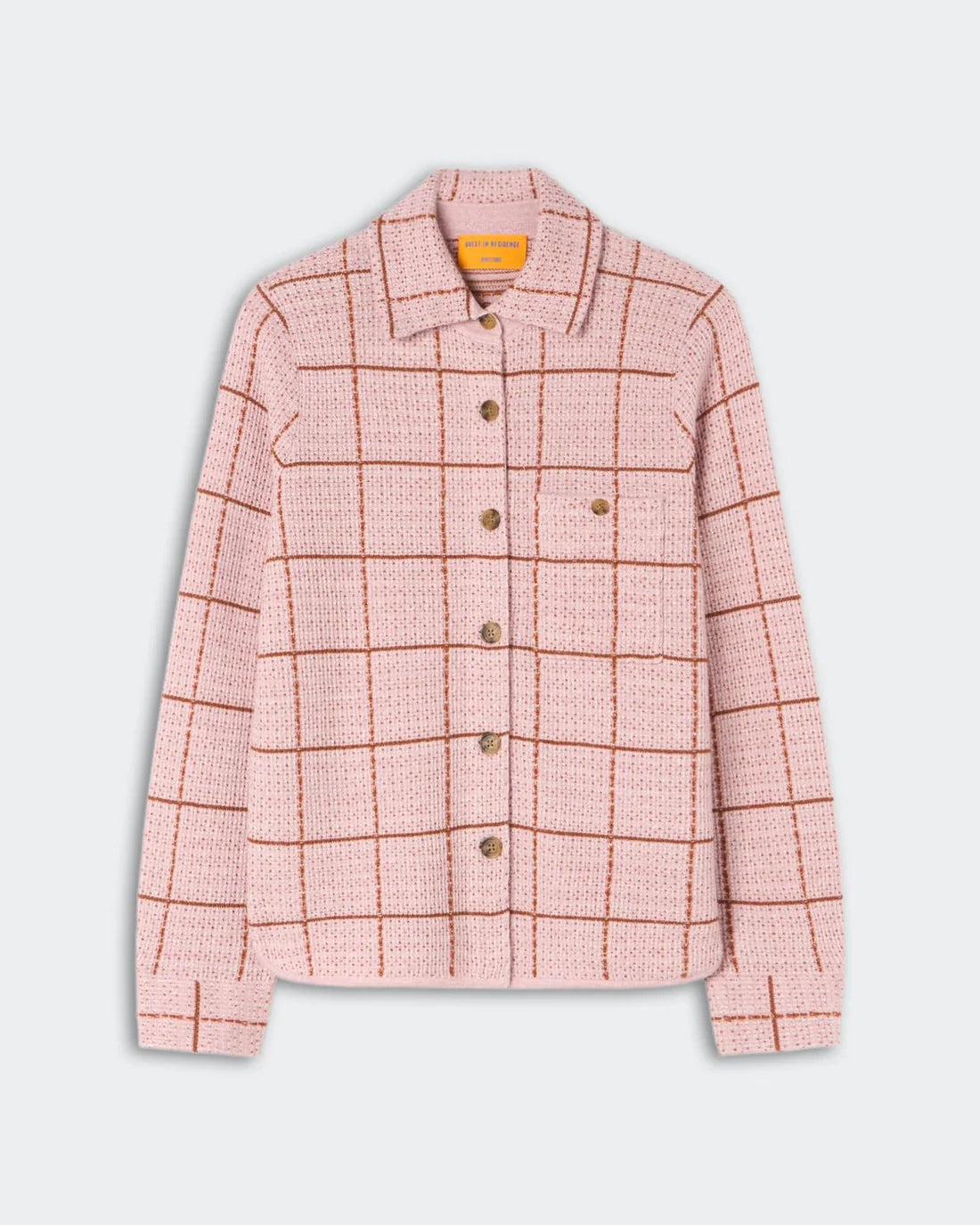 Dylan Plaid Shirt - Sprinkle/Burnt Sienna