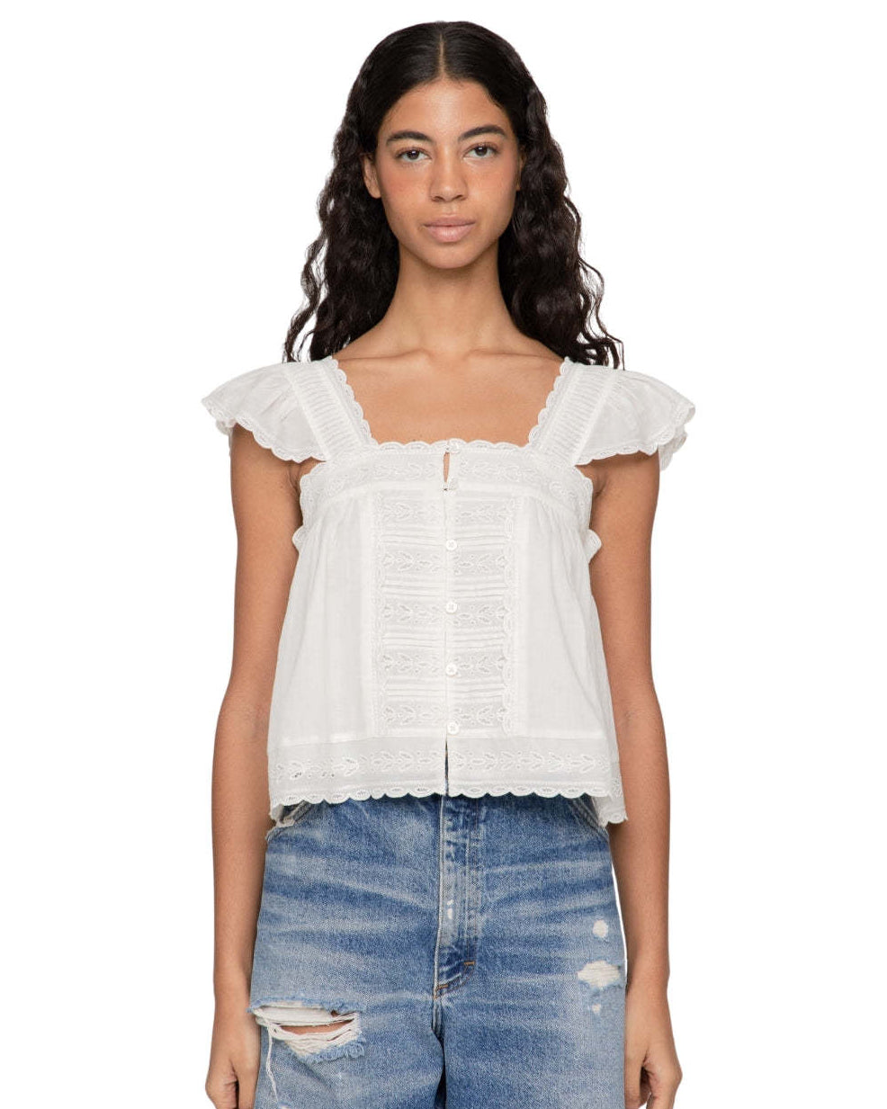 Eliza Top - White