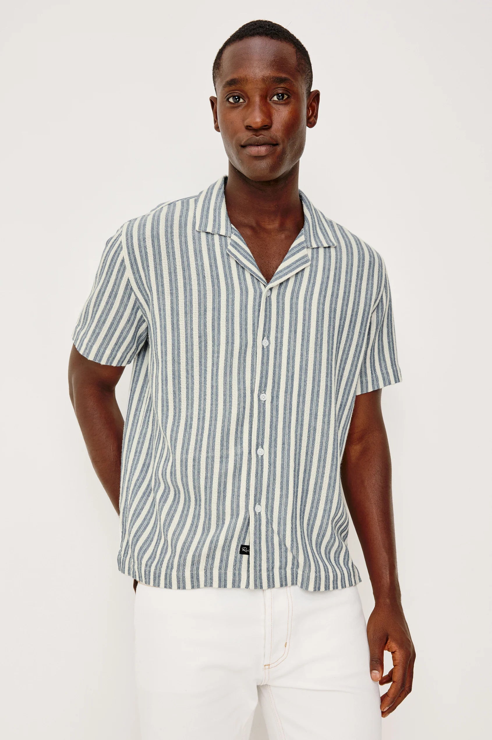 Fielder - Marine White Stripe