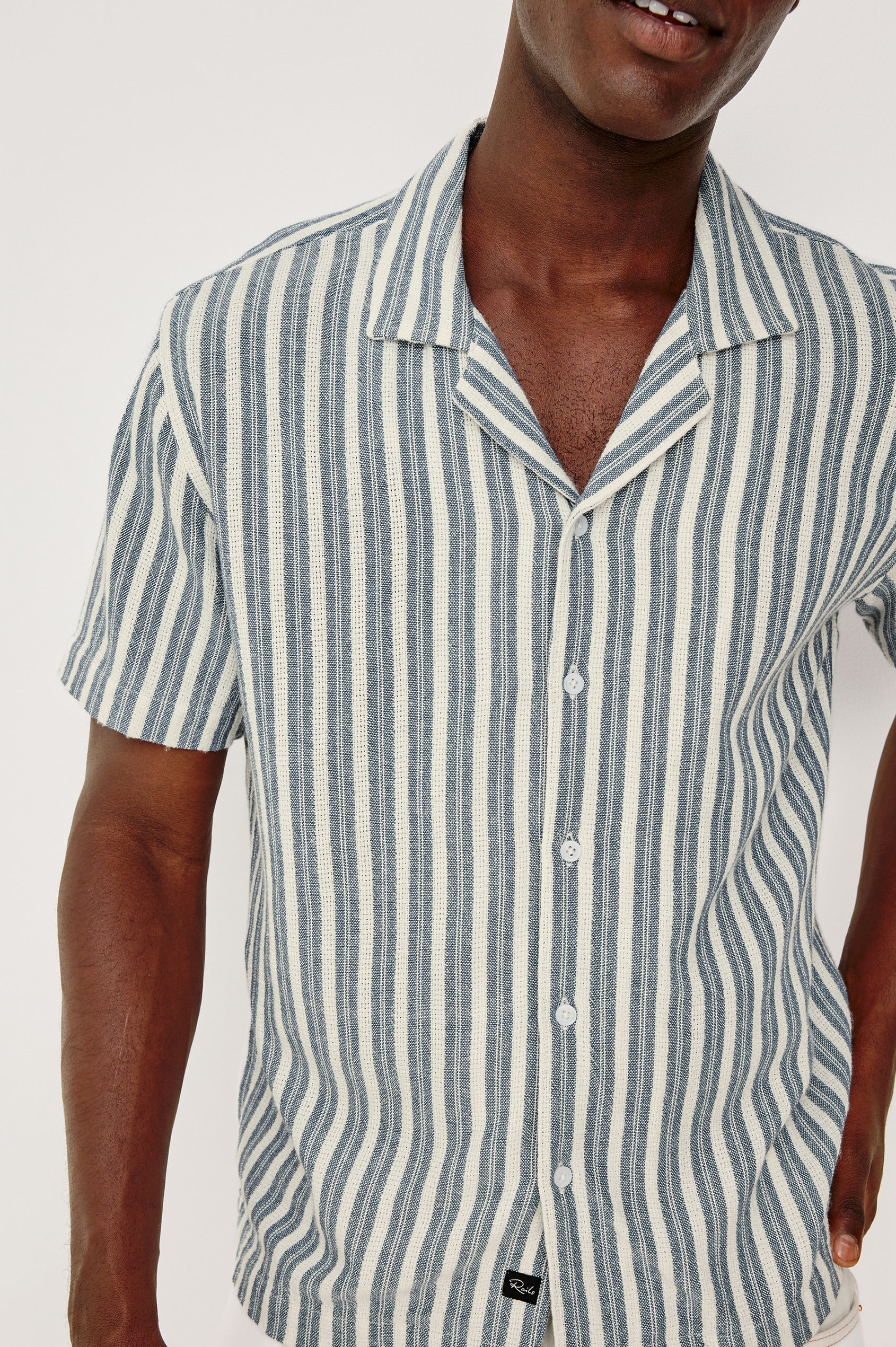 Fielder - Marine White Stripe