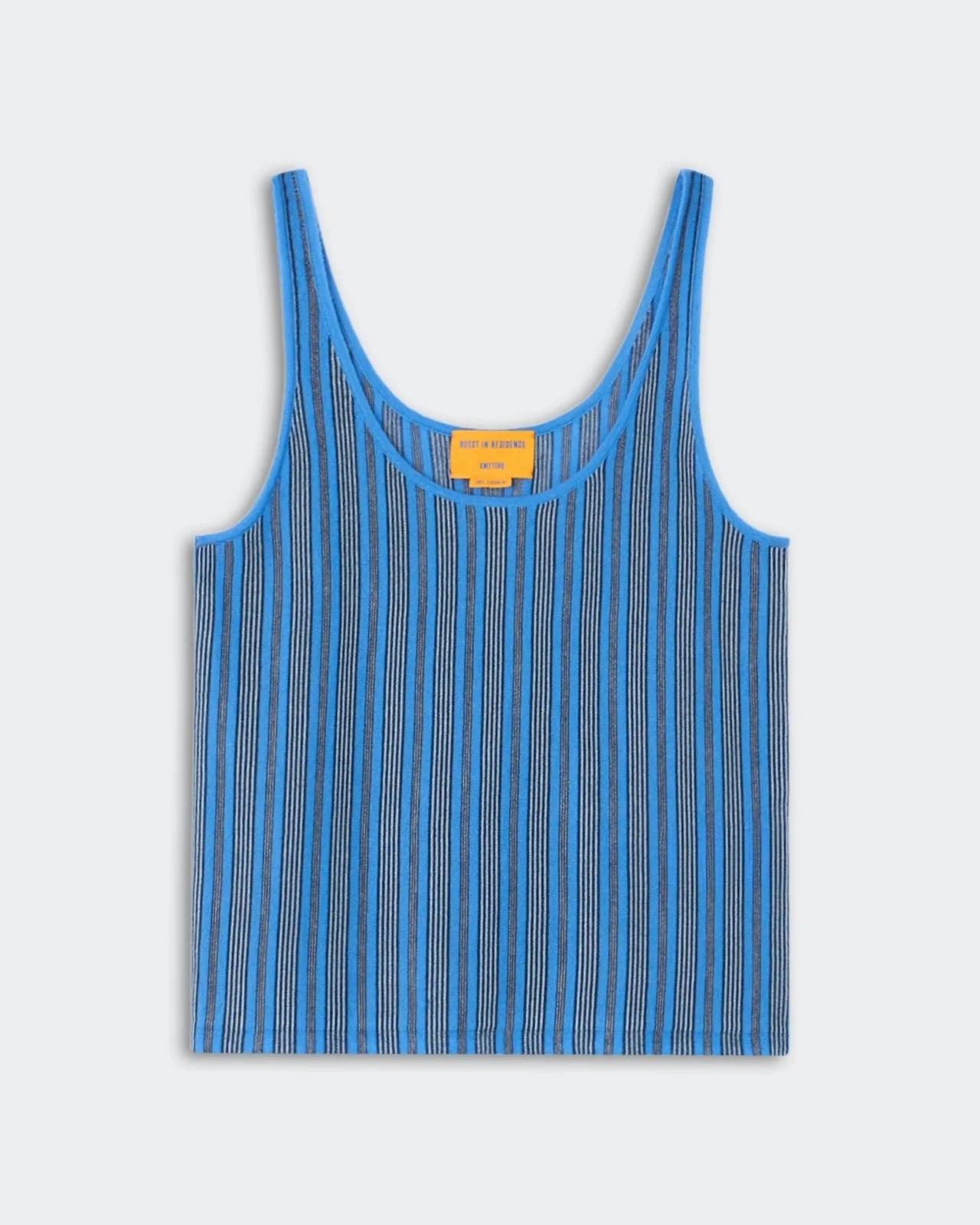 Fine Stripe Tank - Sail Combo