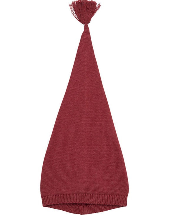 Pixie Hat Knit - Rosewood