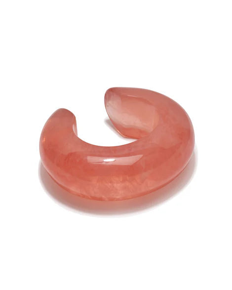 Ridge Cuff In Marbled Grapefruit