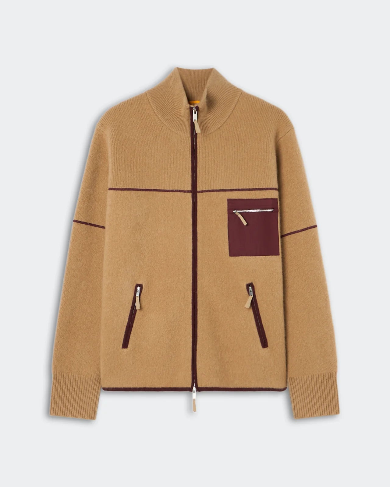 Felted Louis Jacket - Camel