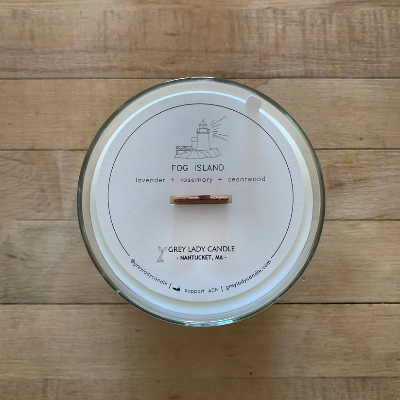 Grey Lady Candle - Fog Island