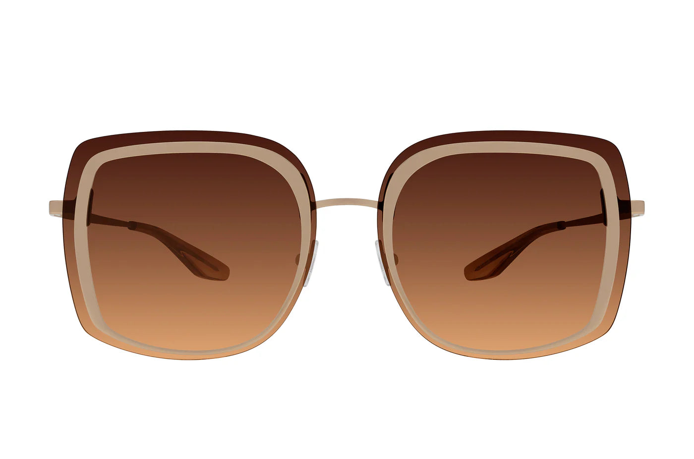 Halima - Matte Gold / Mahogony Gradient