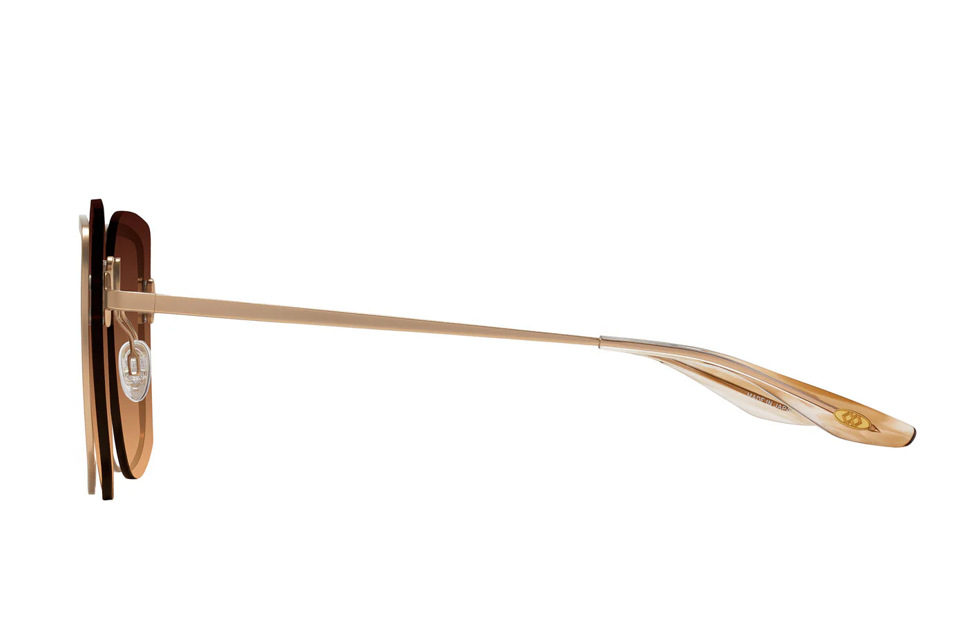 Halima - Matte Gold / Mahogony Gradient