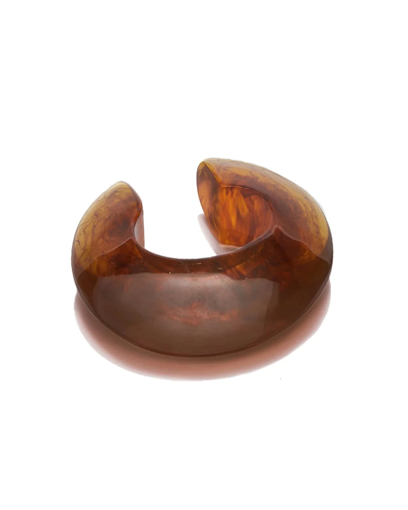 Arc Cuff In Tortoise