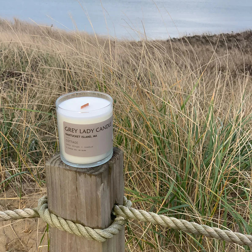 Grey Lady Candle - Cottage