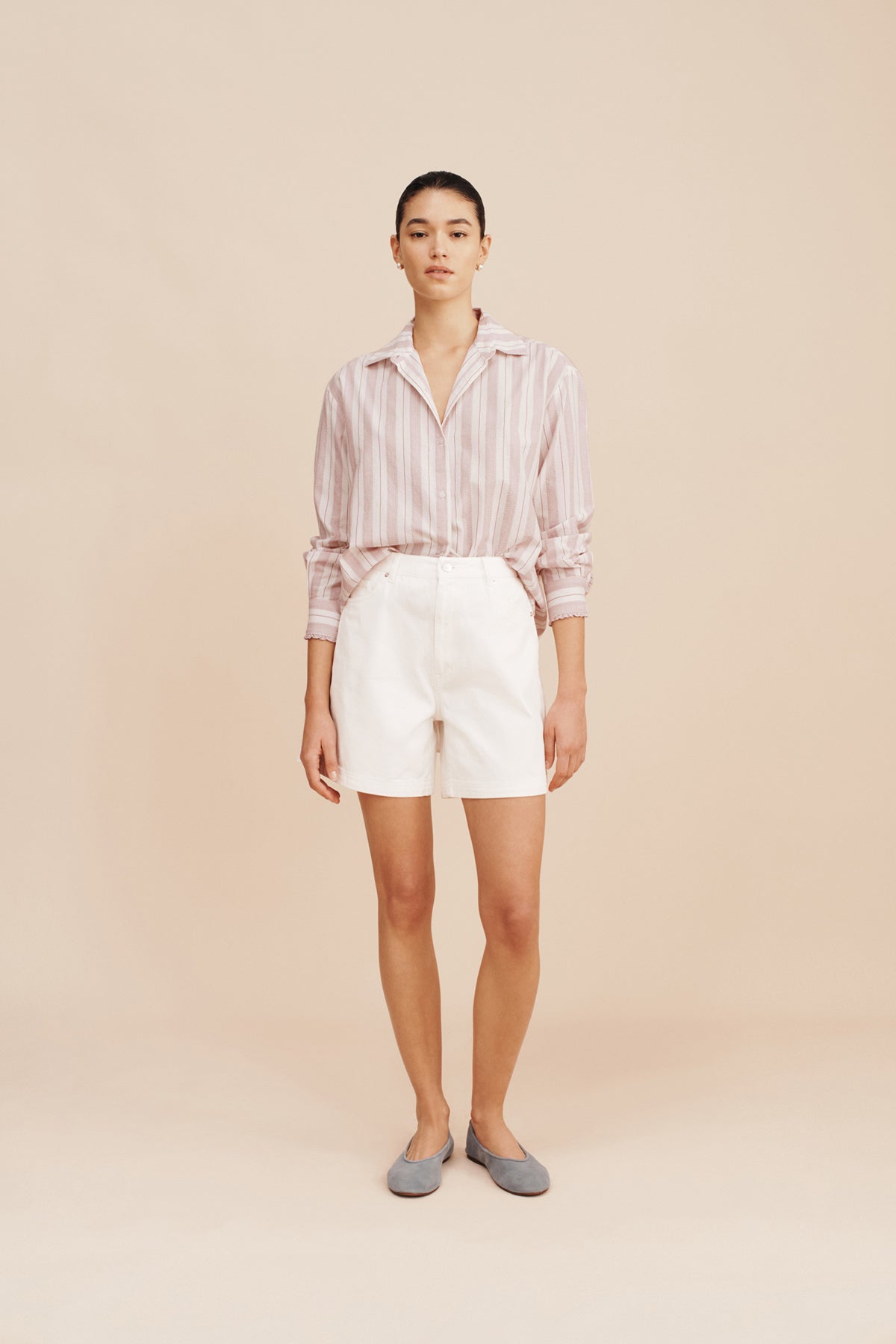 Lena Shirt - Vintage Stripe