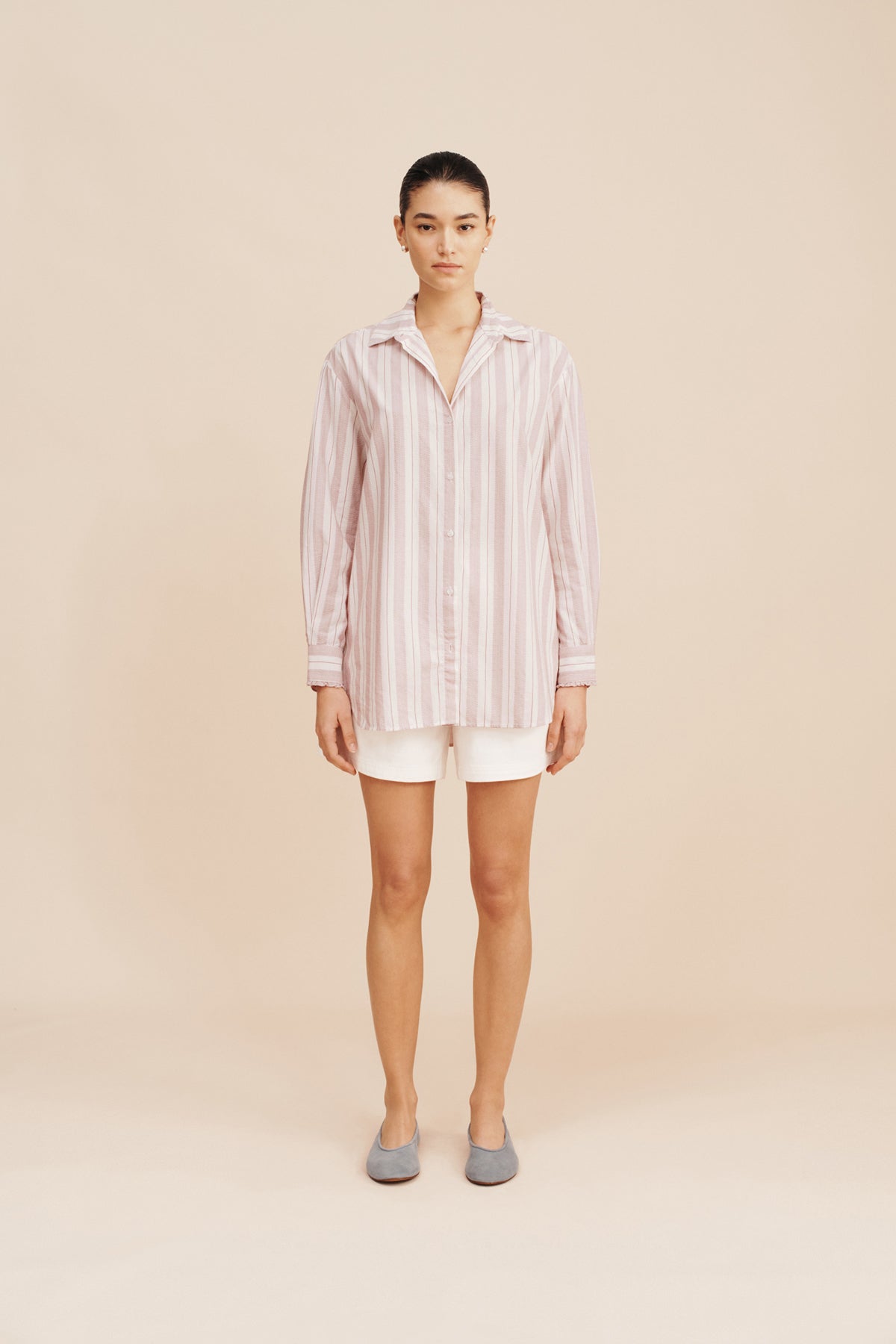 Lena Shirt - Vintage Stripe