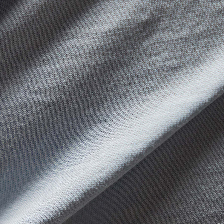 Sueded Jersey Polo - Open Sky Pigment