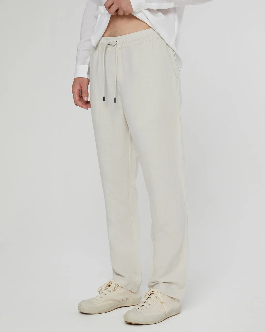 Air Linen Pull-On Pant - Stone