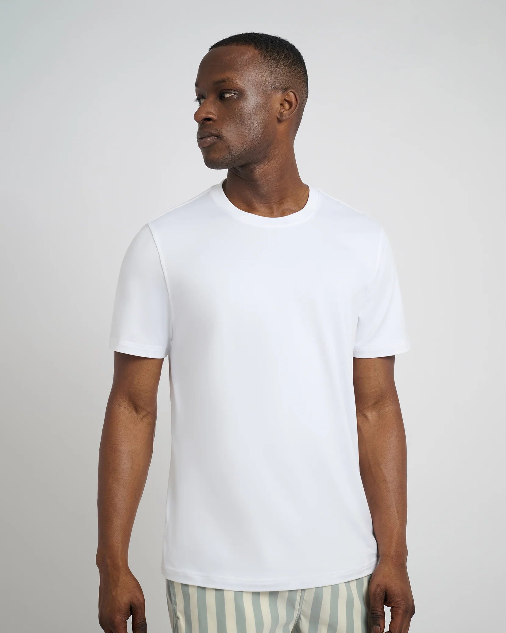 Short Sleeve Sun Tee - White