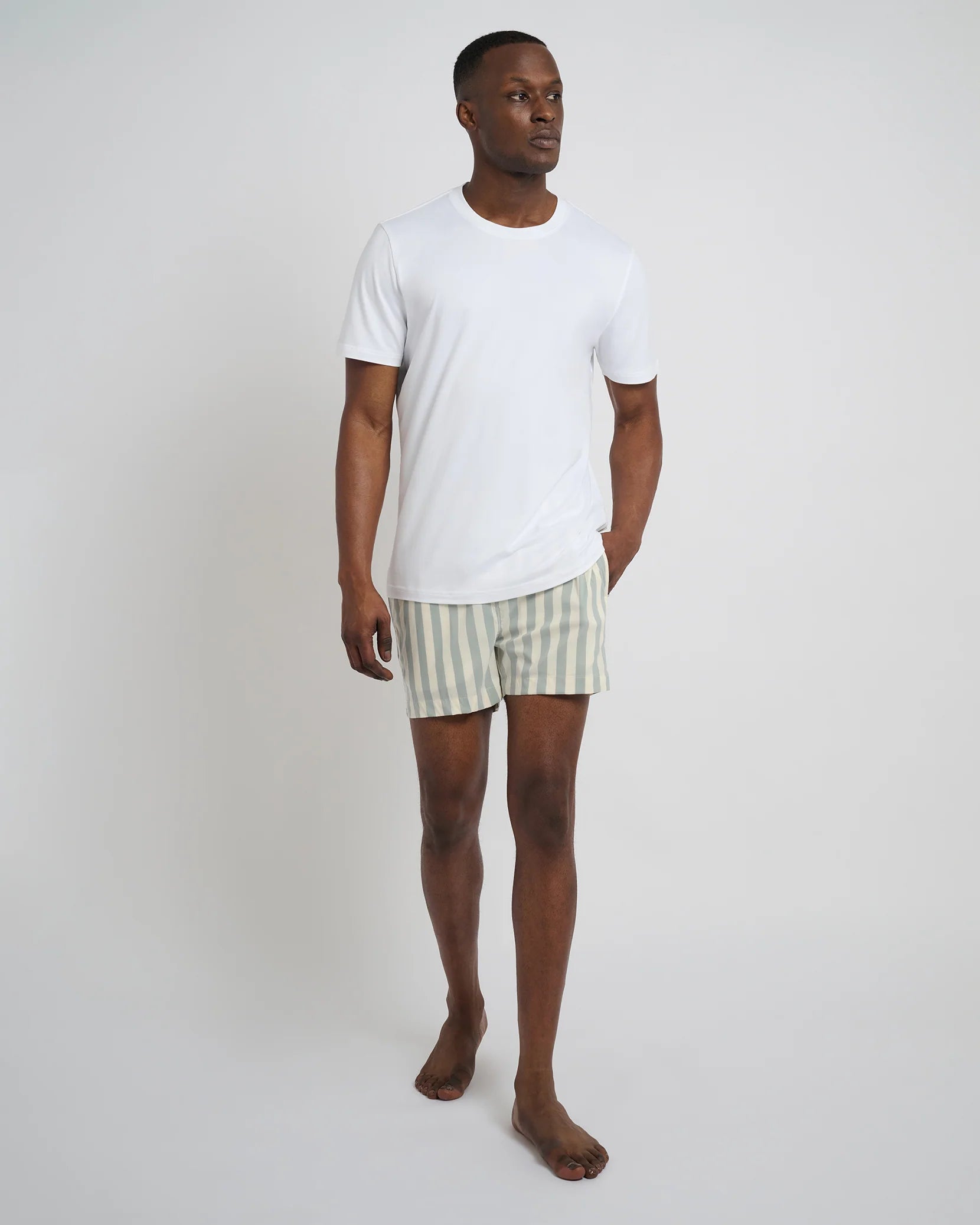 Short Sleeve Sun Tee - White