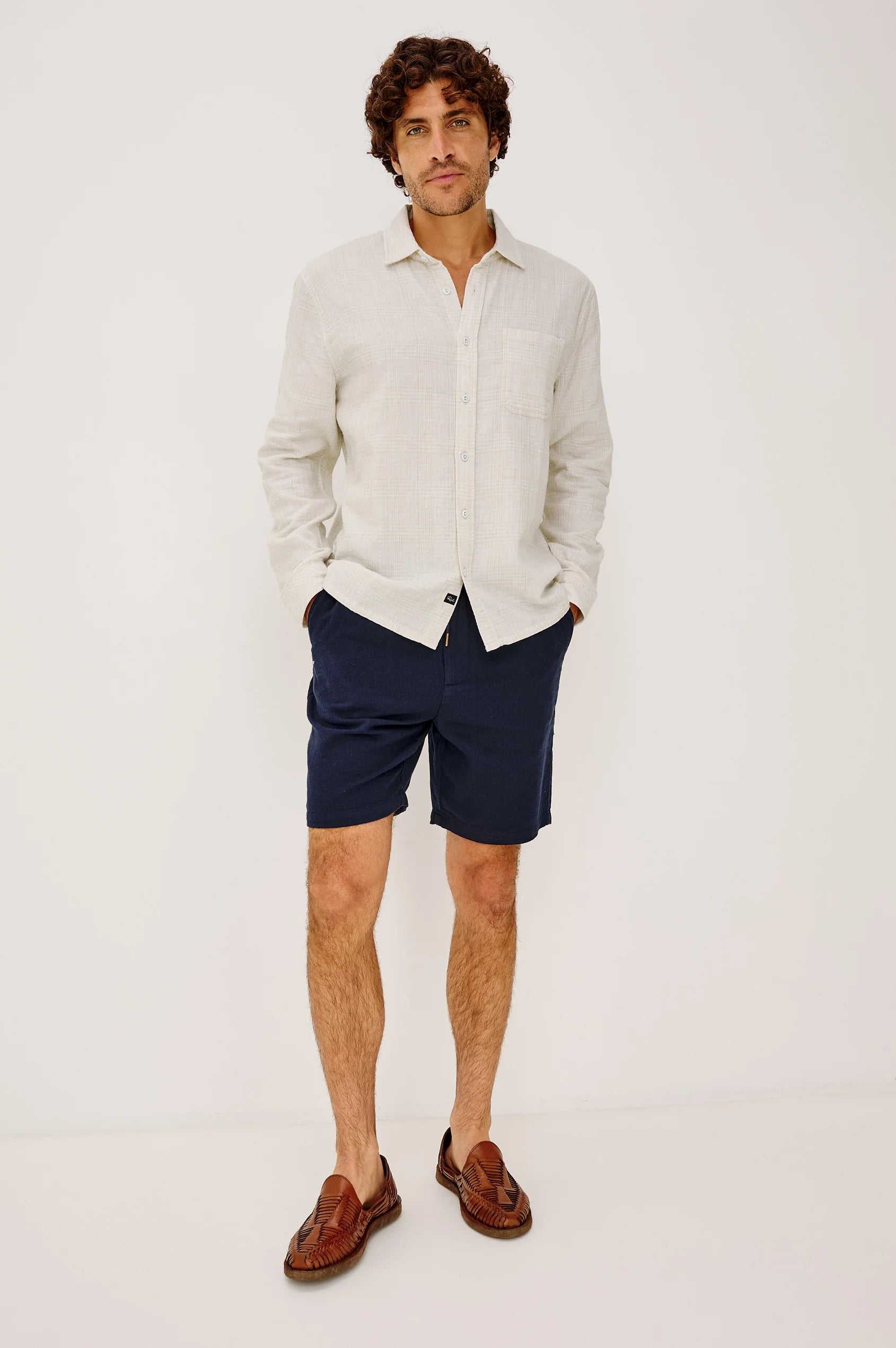 Owens Shirt - Dune Reed