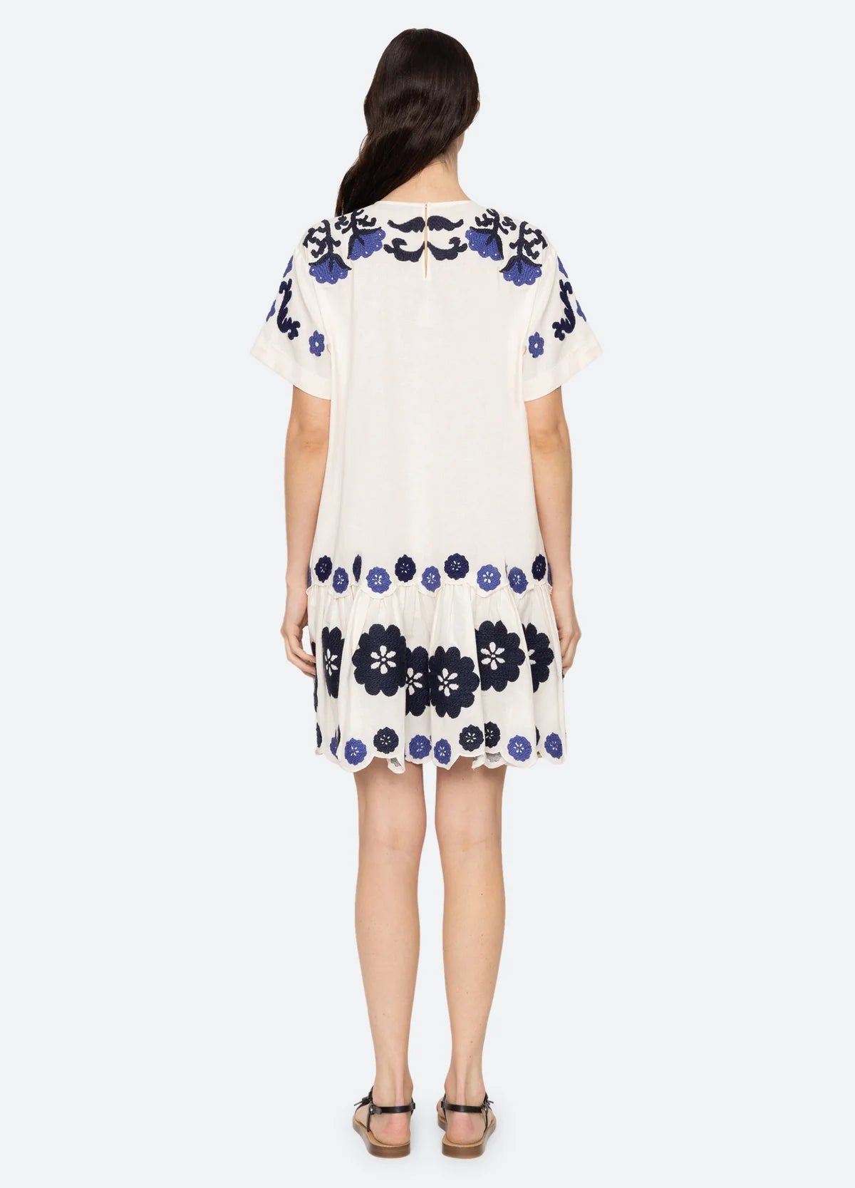 Catrine Mini Dress - Blue