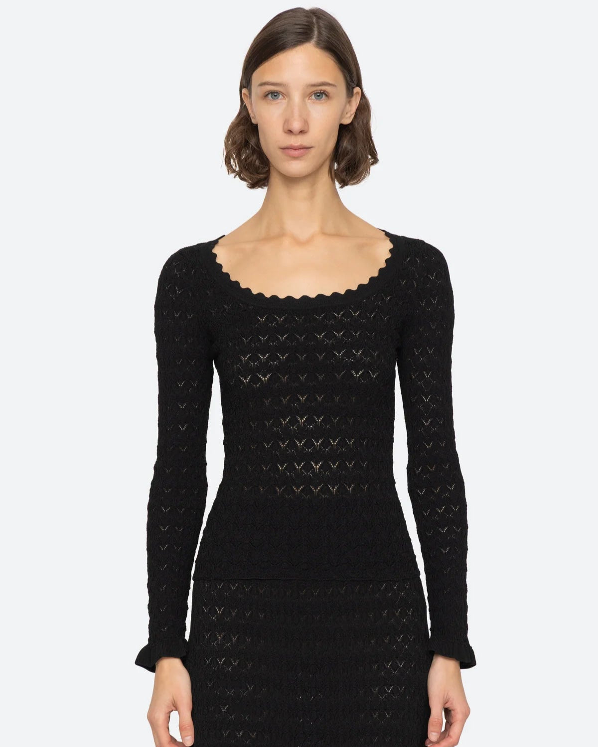 Rue Long Sleeve Top - Black