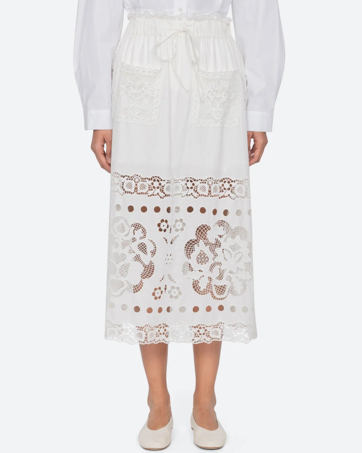 Gardener Skirt - White
