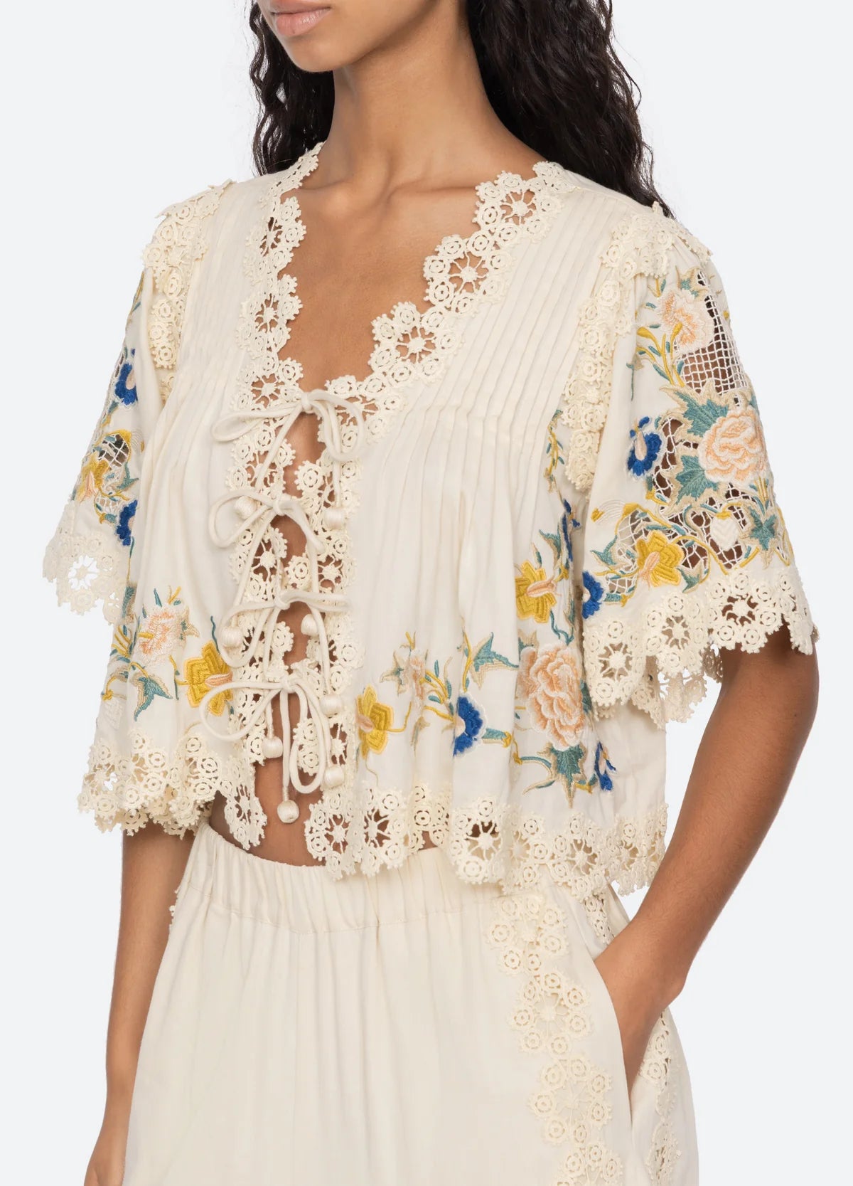 Adonna S/S Top - Cream