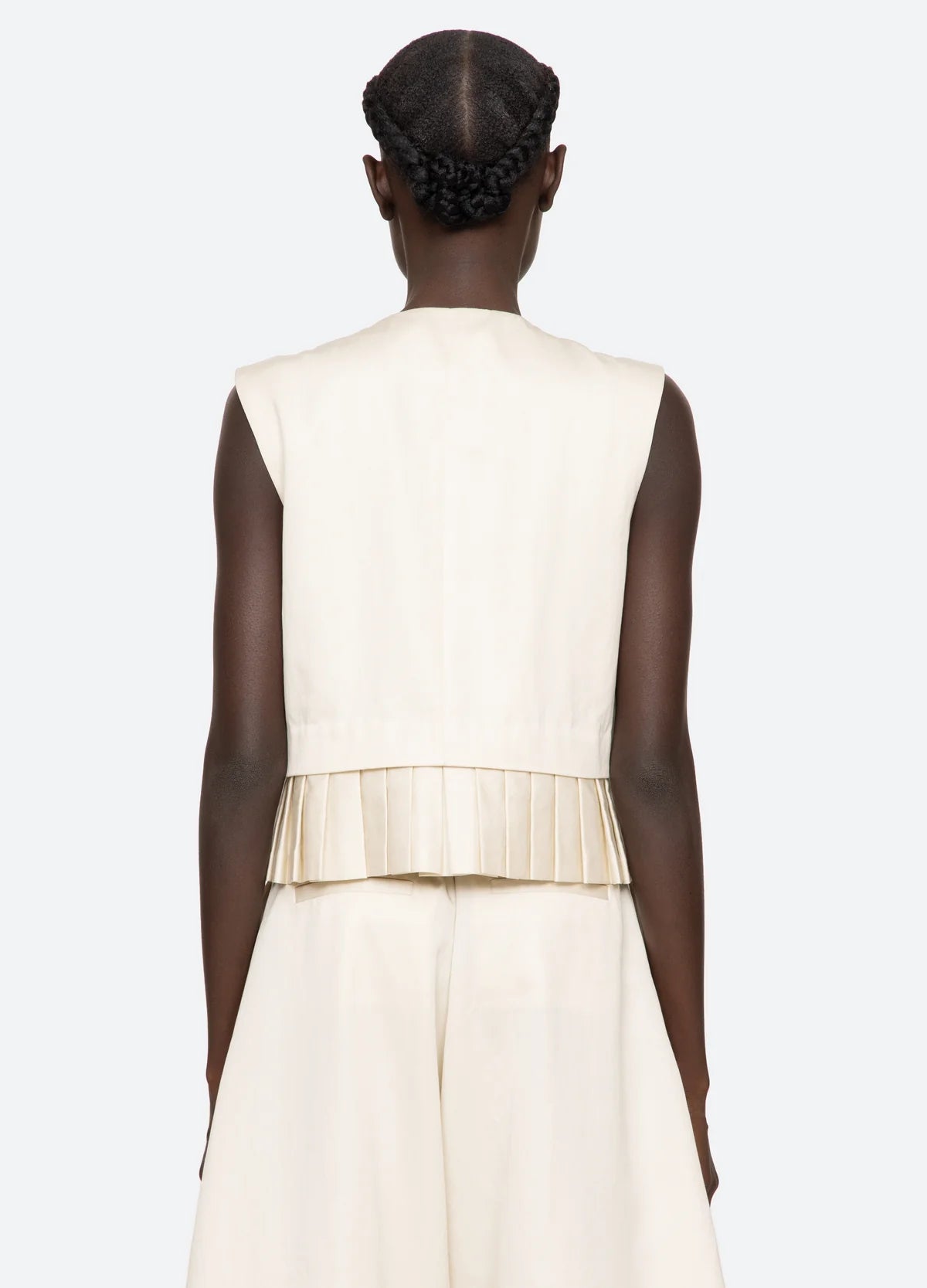 Angelina Vest - Bone