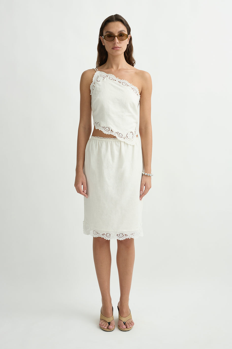 Darya Skirt - Cream