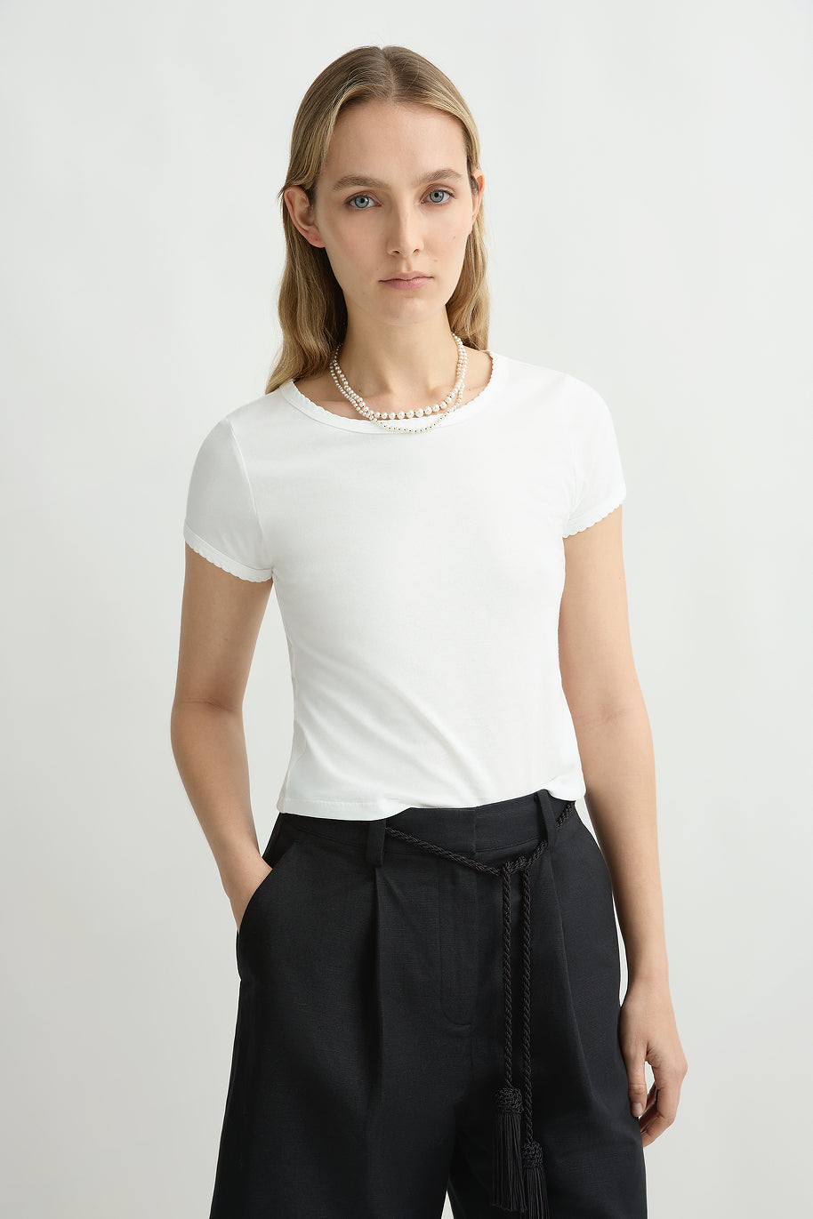 Clover Tee - Ivory