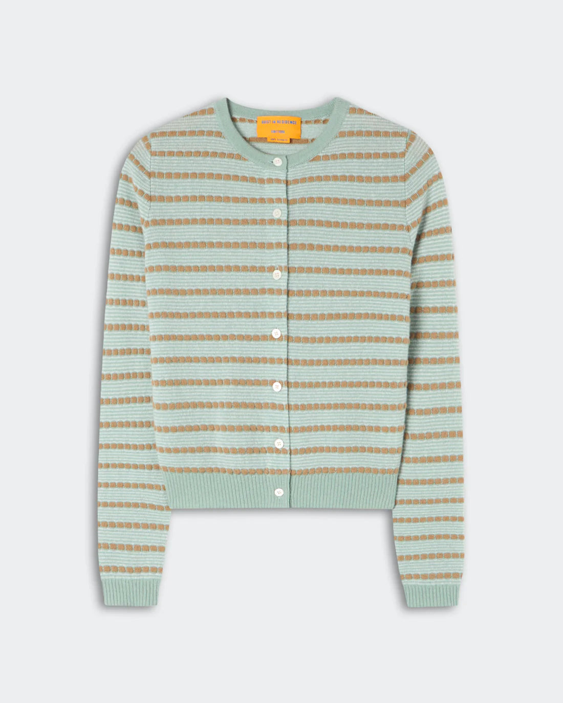 Pebble Stripe Jane Cardigan - Sage Brush Combo