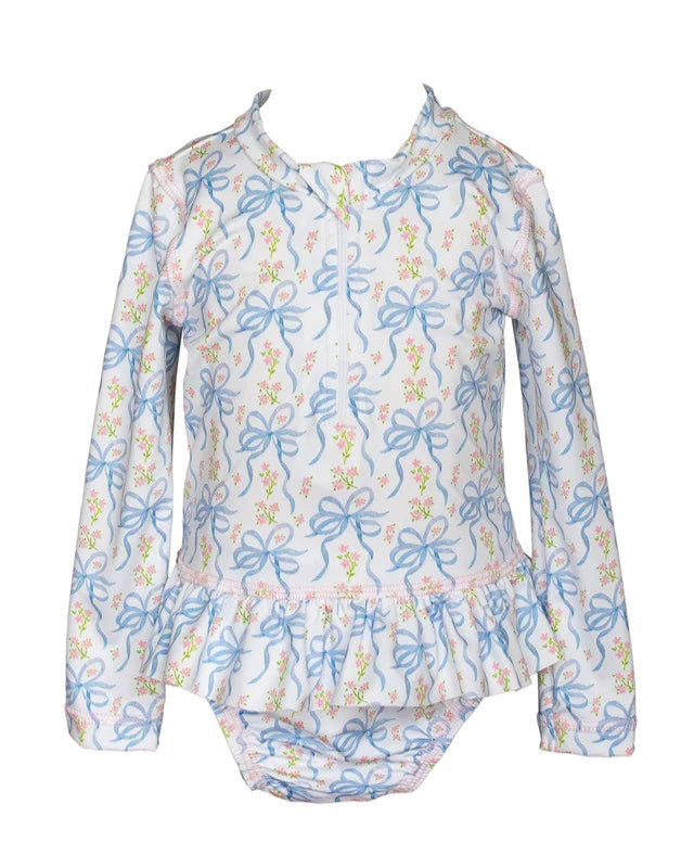 Blossom Rash Guard Set