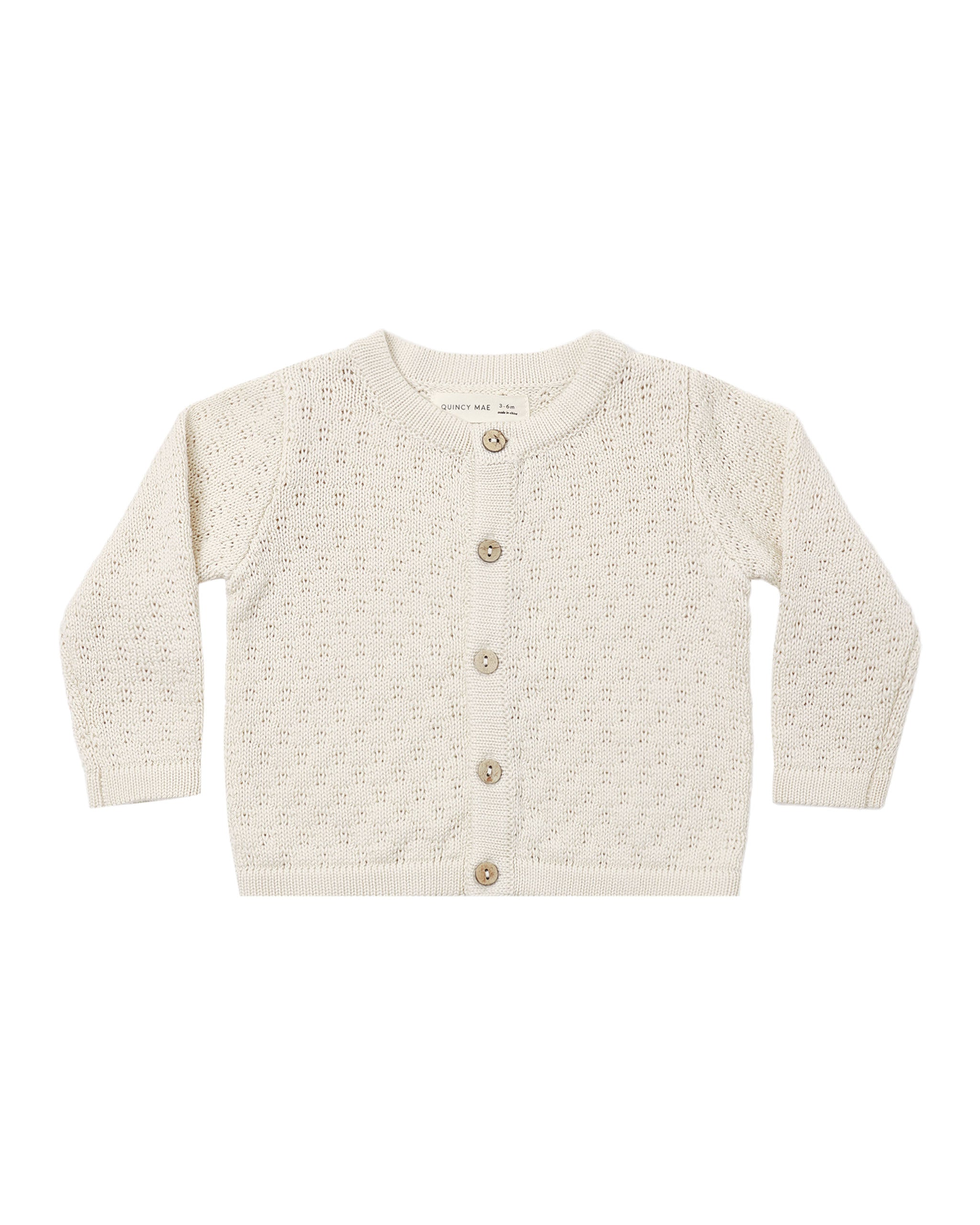 Knit Cardigan - Natural