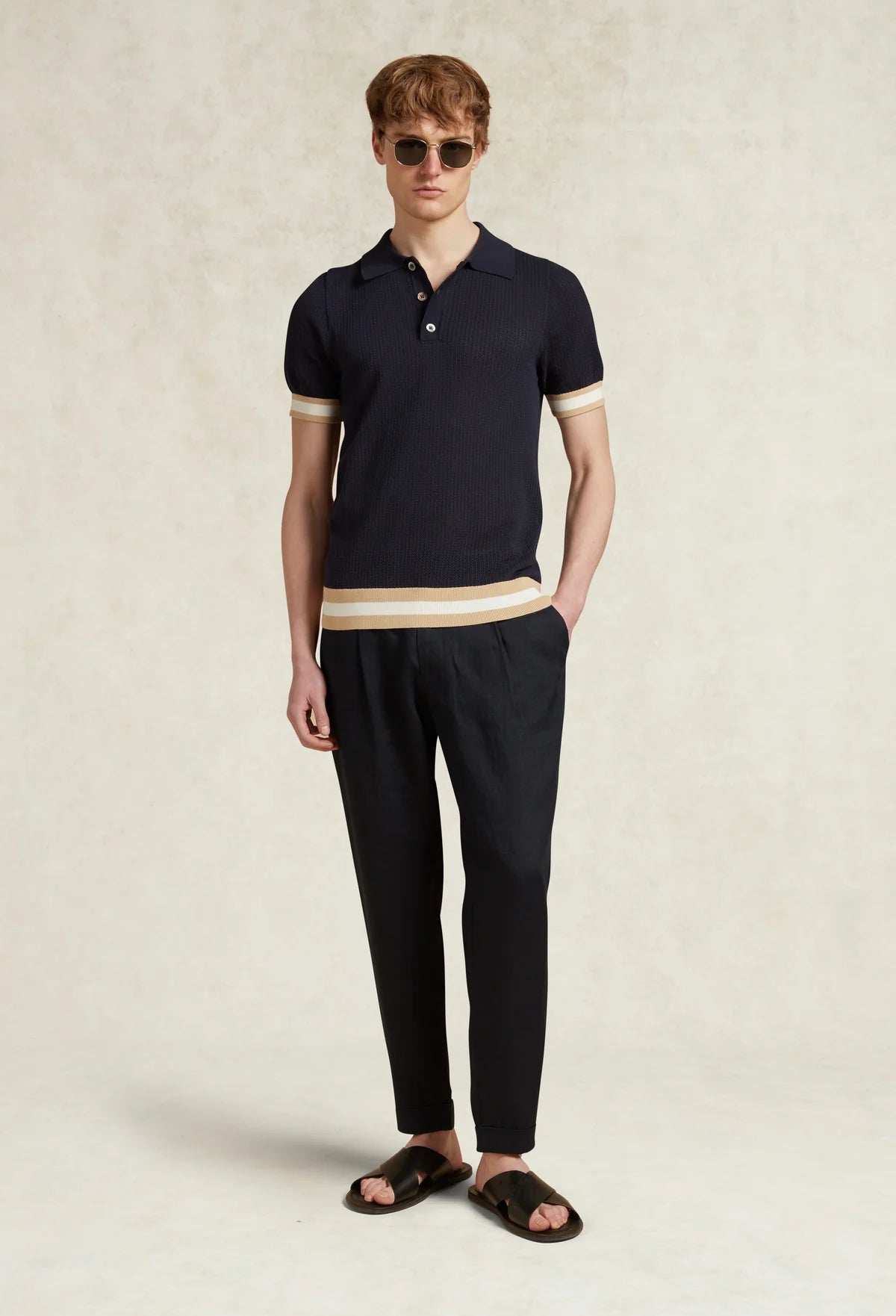 Quinn Polo - Navy