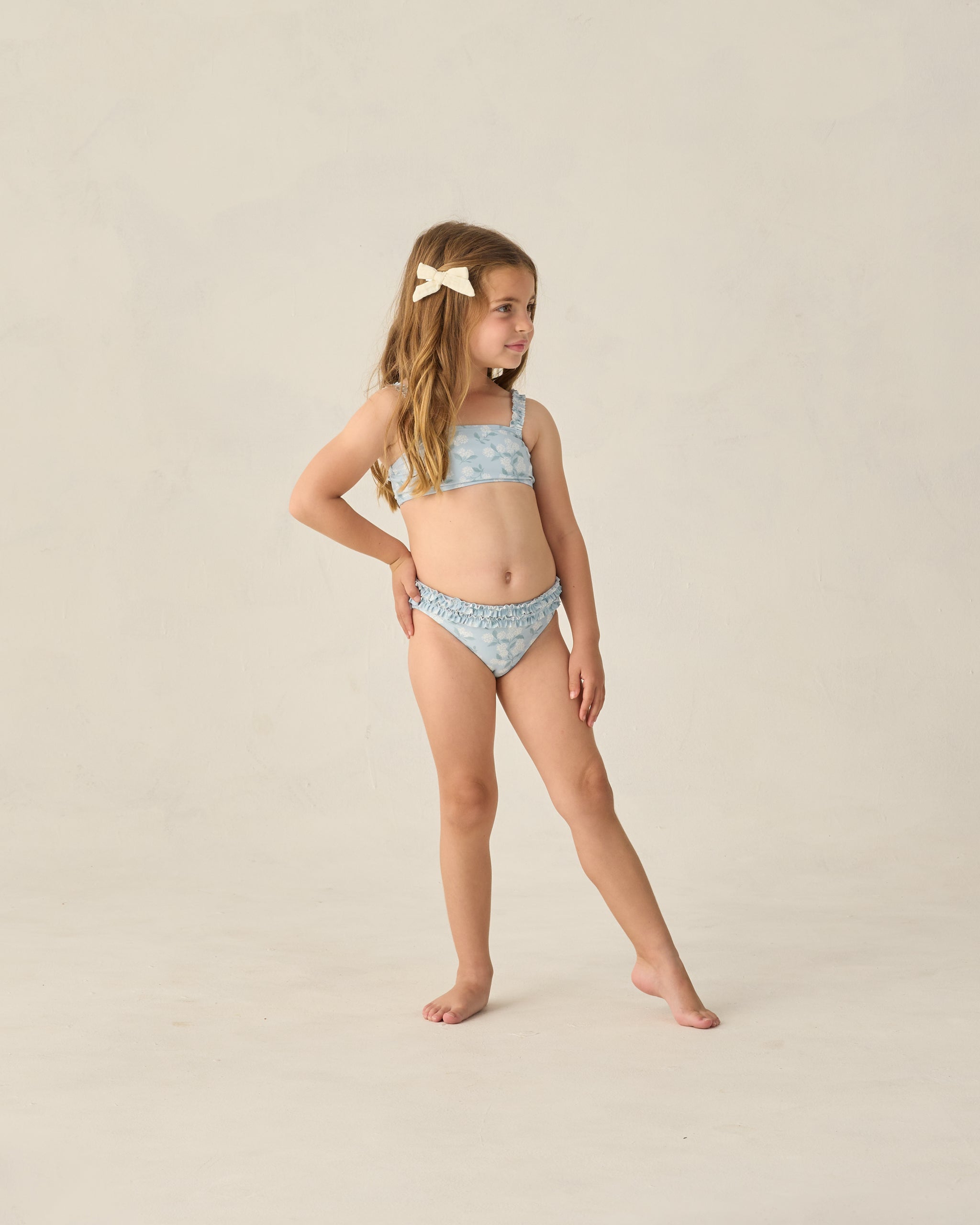 Rouched Bikini - Hydrangea