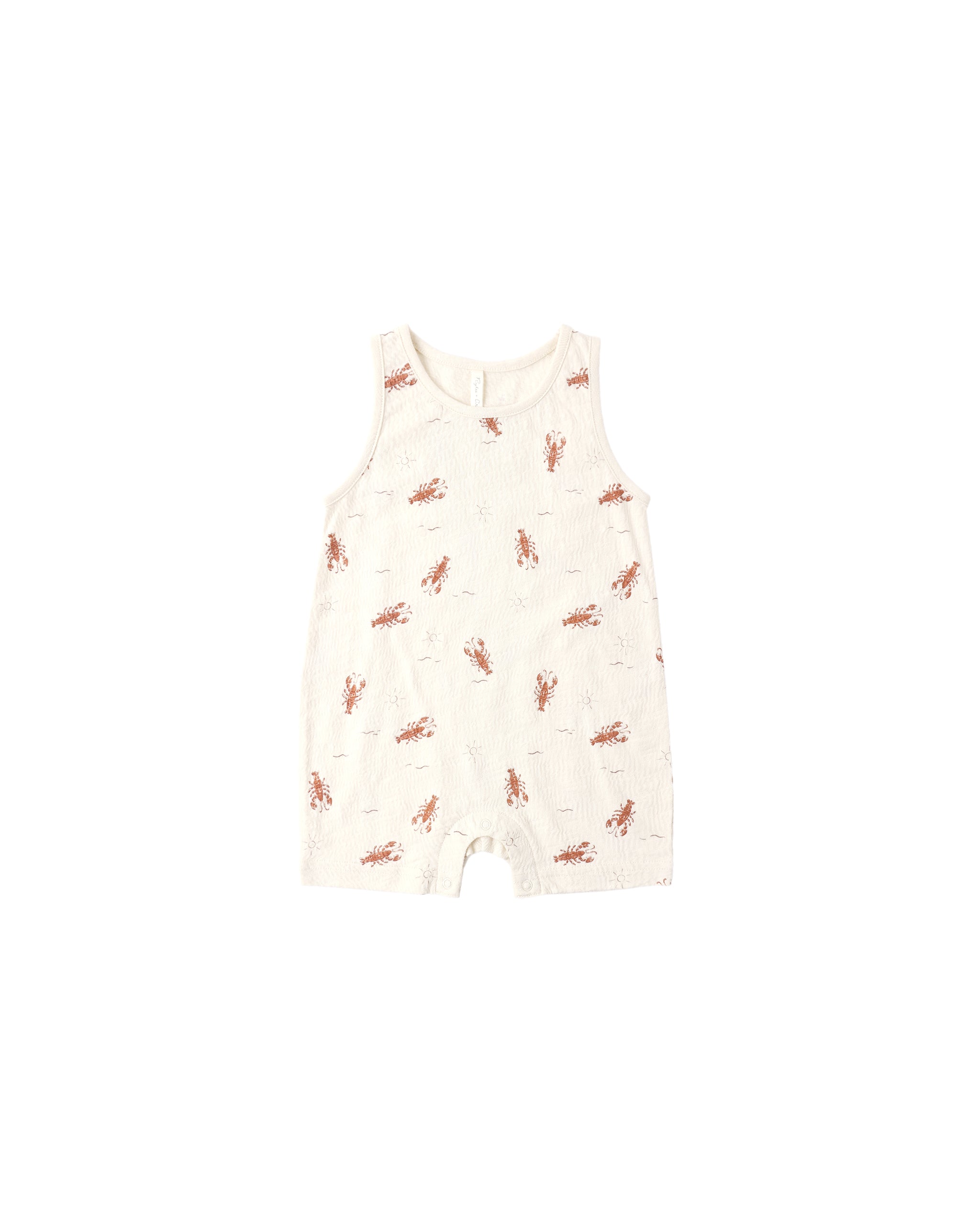 Sleeveless One-Piece - Lobster