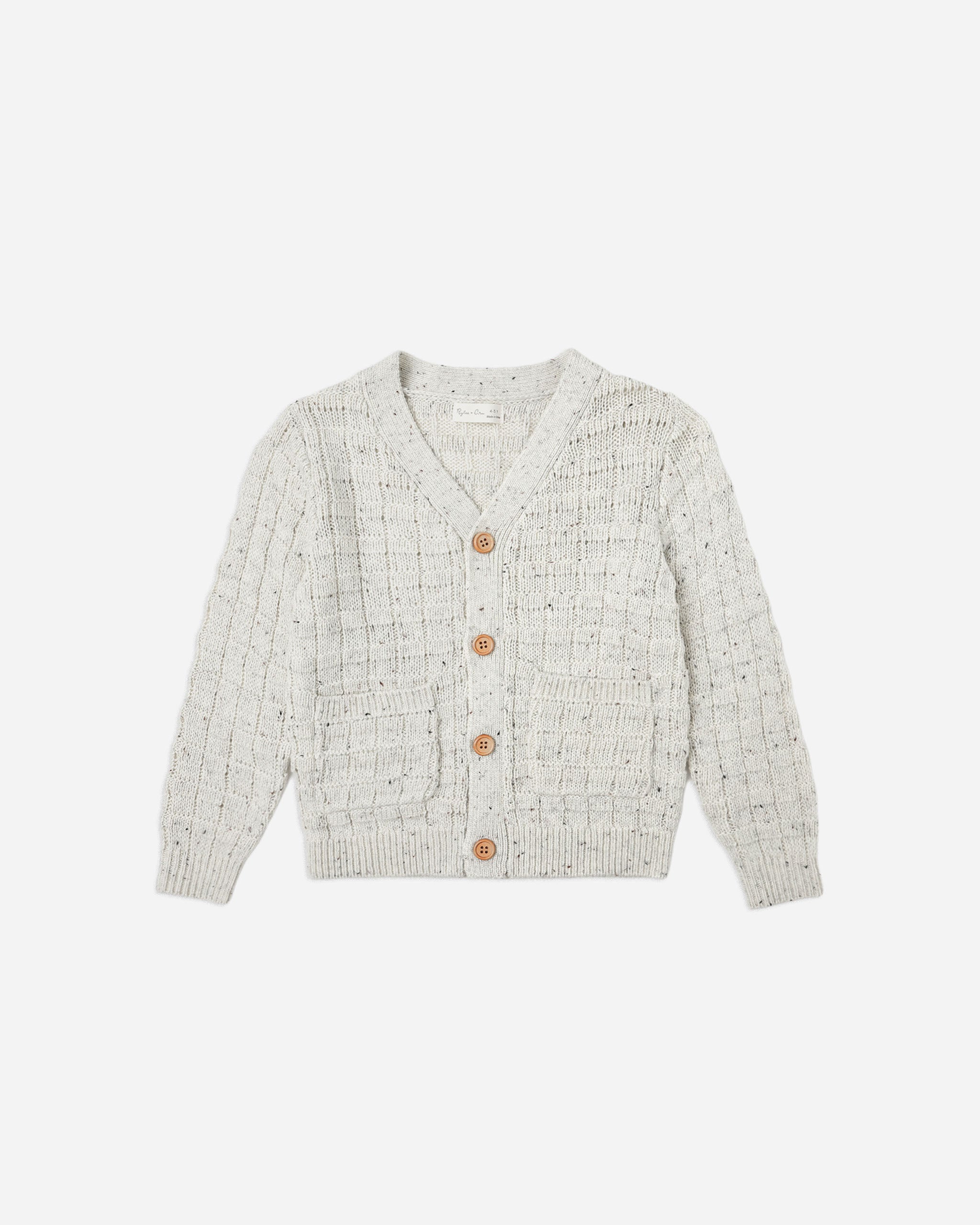 Wynn Cardigan - Oatmeal Speckle