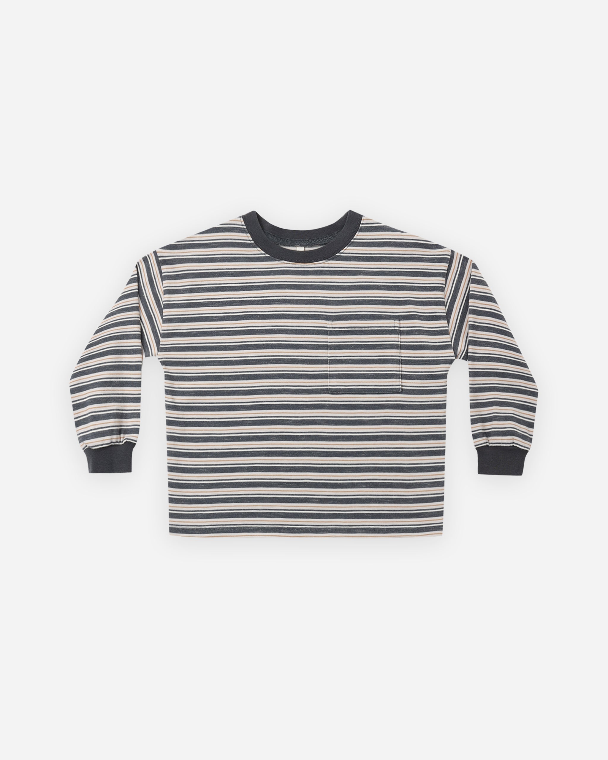 Relaxed Long Sleeve Tee and Kaleen Pant - Blue Stripe