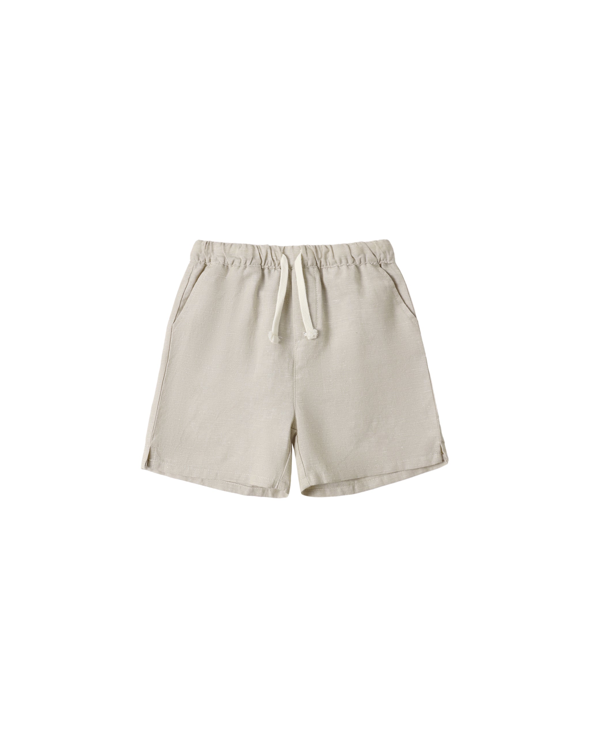 Collared Short Sleeve Shirt & Perry Short- Valencia Stripe & Heathered Coco