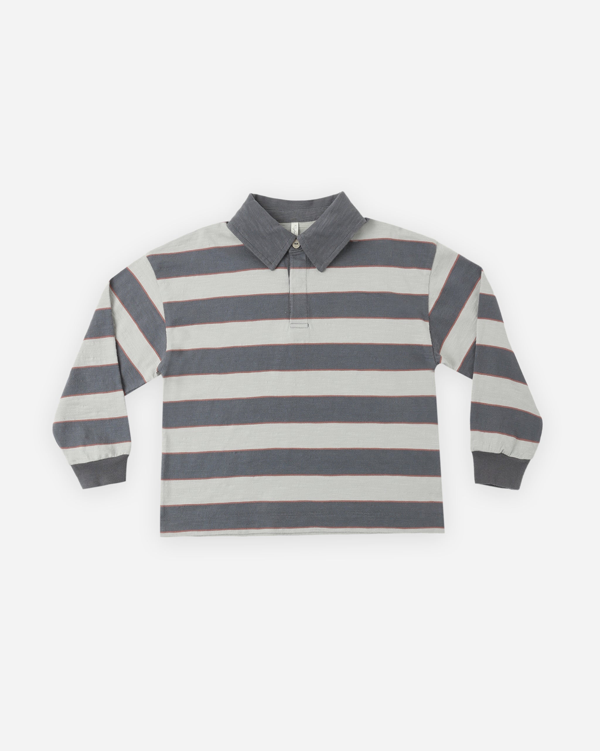 Rugby Polo - Sage Stripe