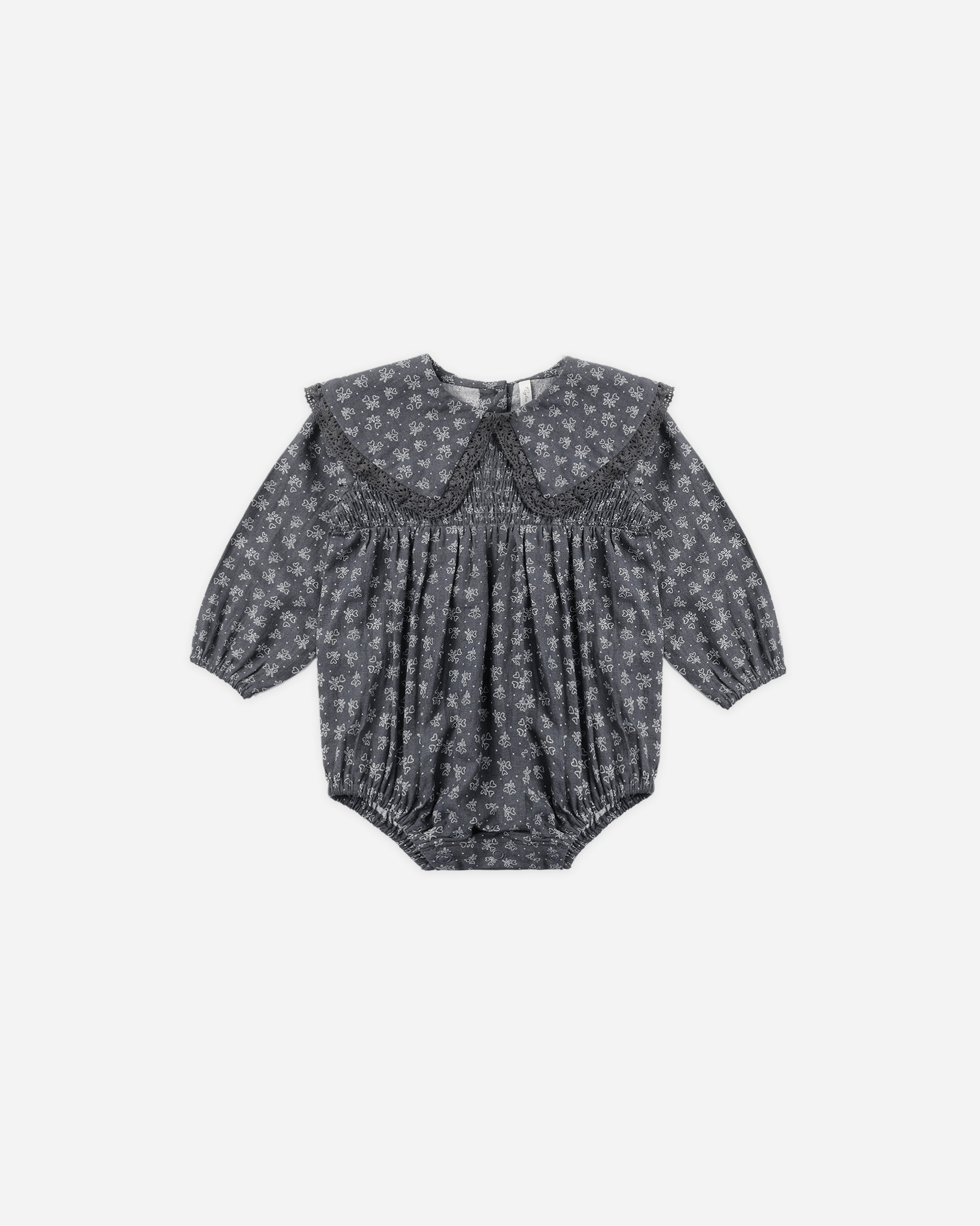 Fern Romper - Heart Ditsy